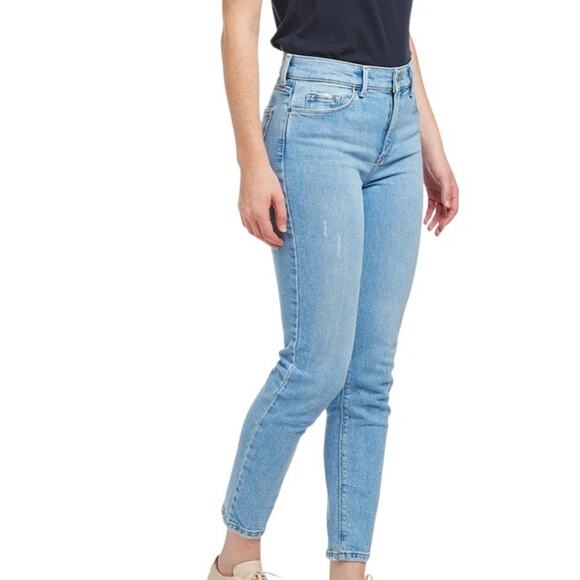 Mott & Bow Mom Jeans in Bens Light Wash High Rise Size W27 L28 - Picture 1 of 12